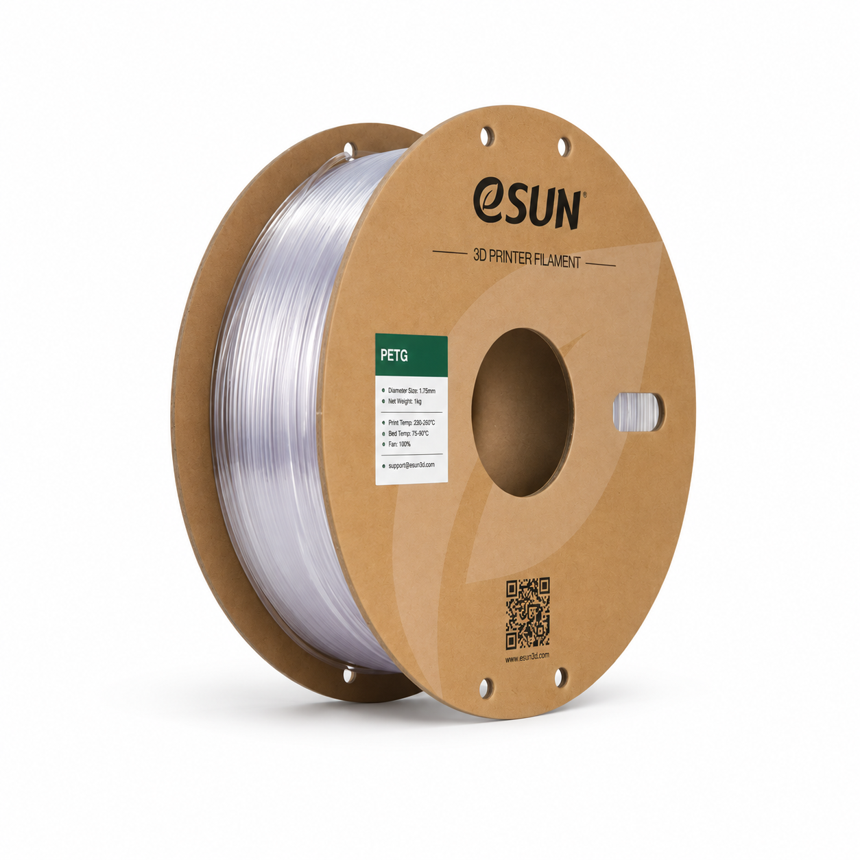 PETG esun petg clear – bobine seule