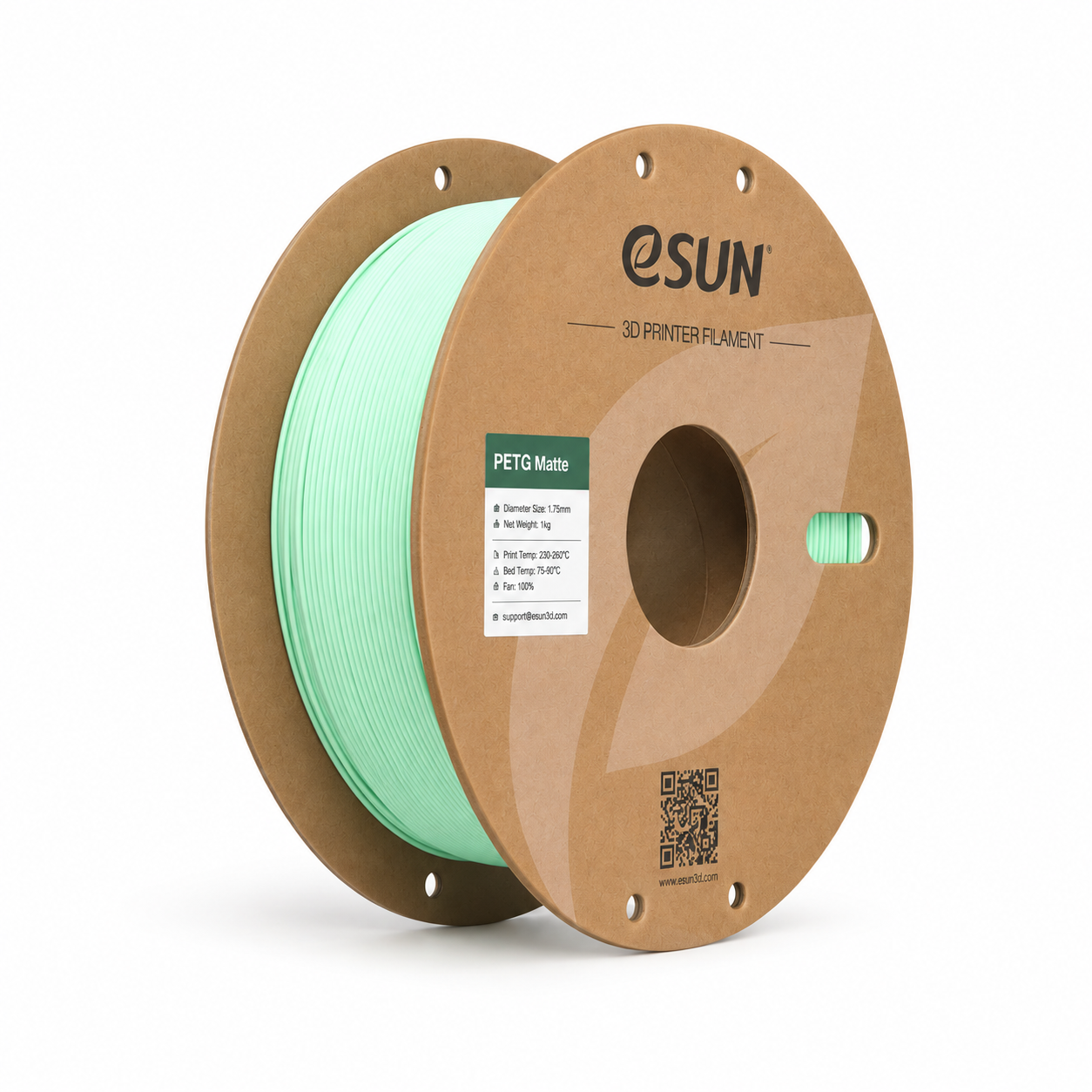 PETG MATTE esun petg matte vert menthe – bobine seule