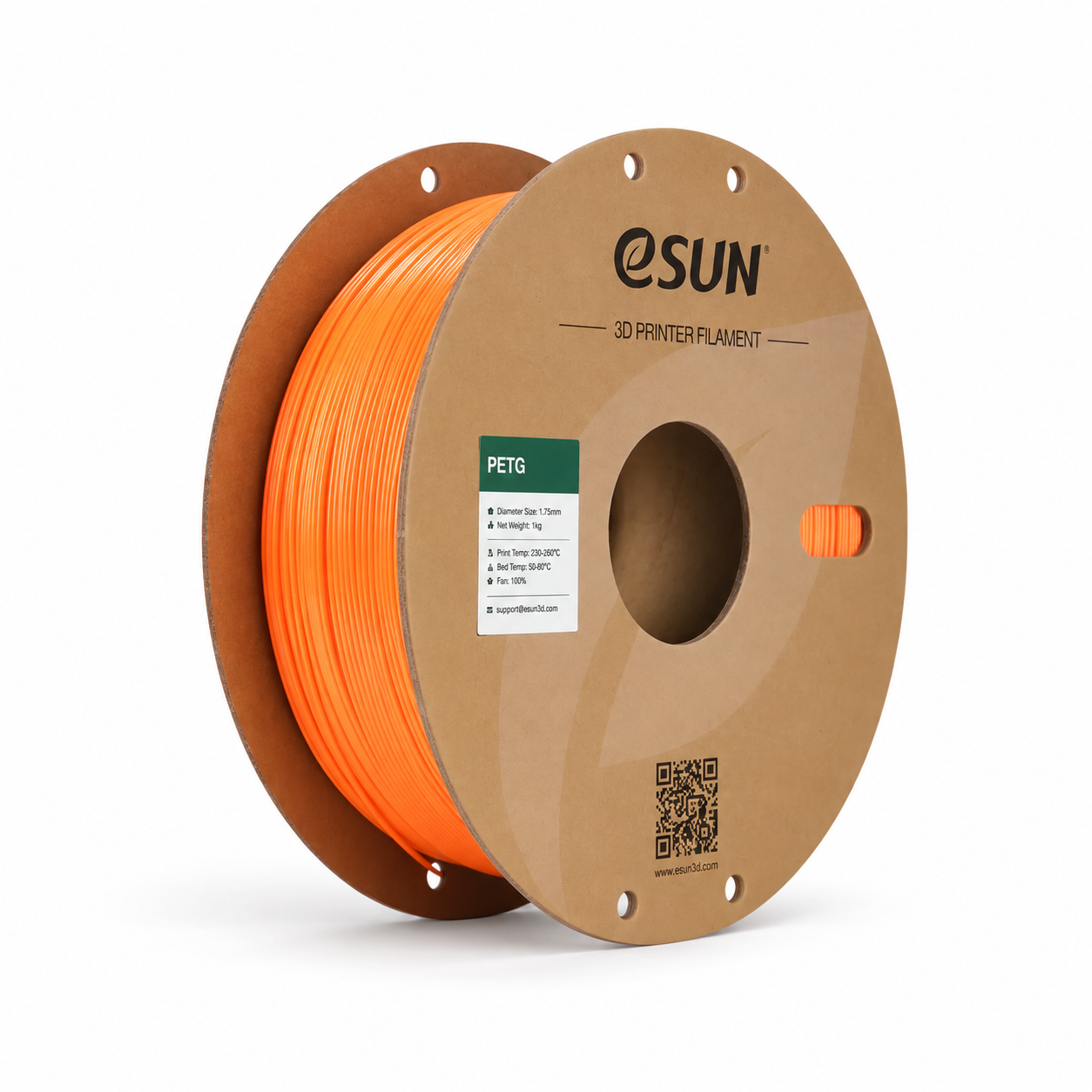 PETG esun petg orange – bobine seule