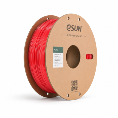 PETG esun petg rouge – bobine seule