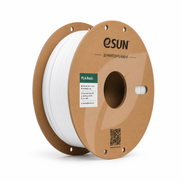 PLA BASIC esun pla basic blanc – bobine seule
