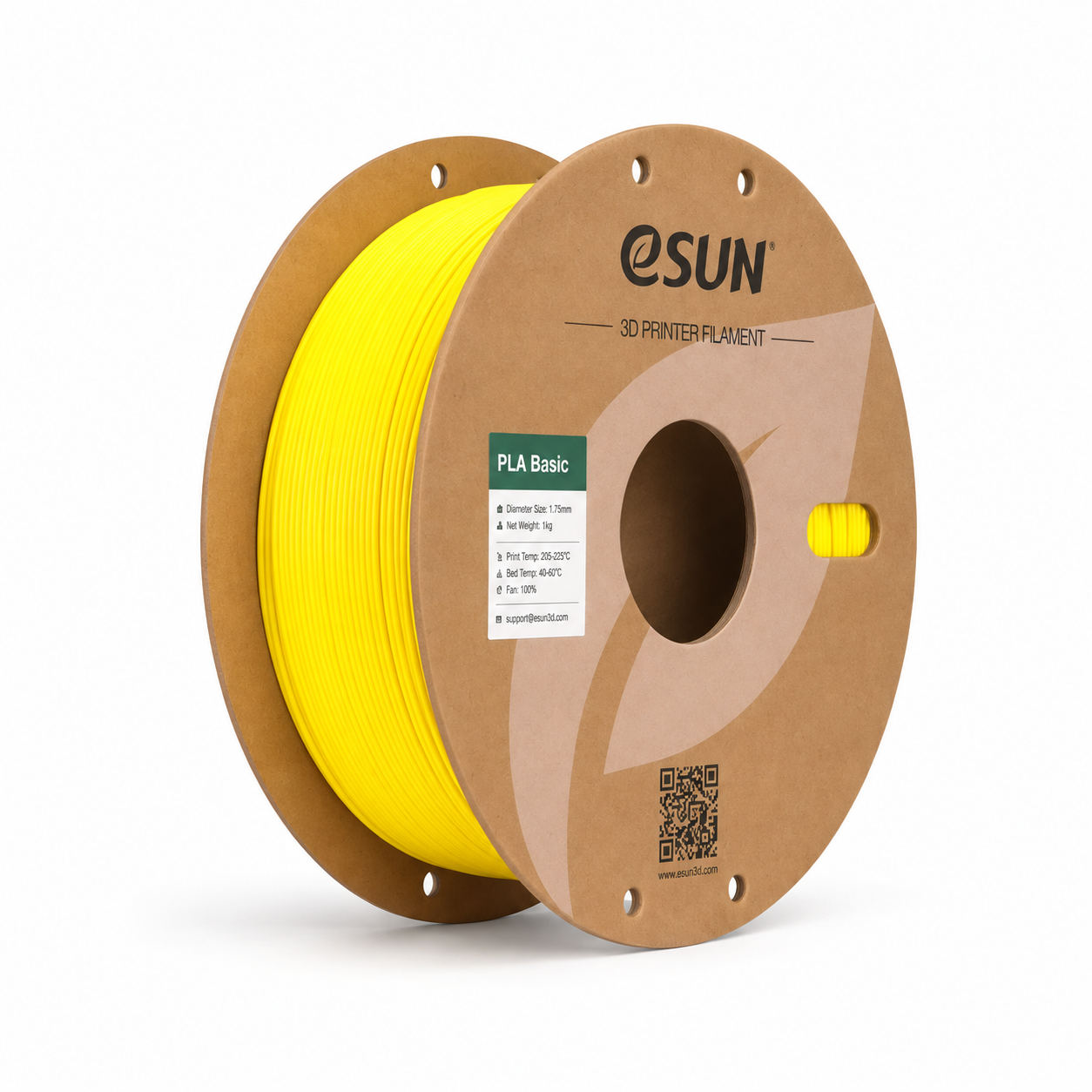 PLA BASIC esun pla basic jaune – bobine seule