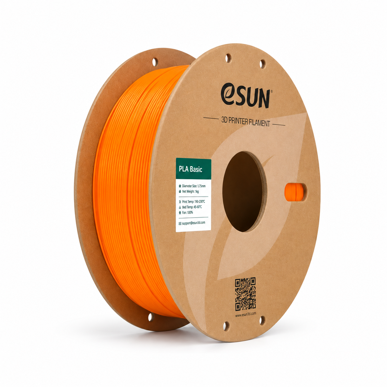 PLA BASIC esun pla basic orange – bobine seule