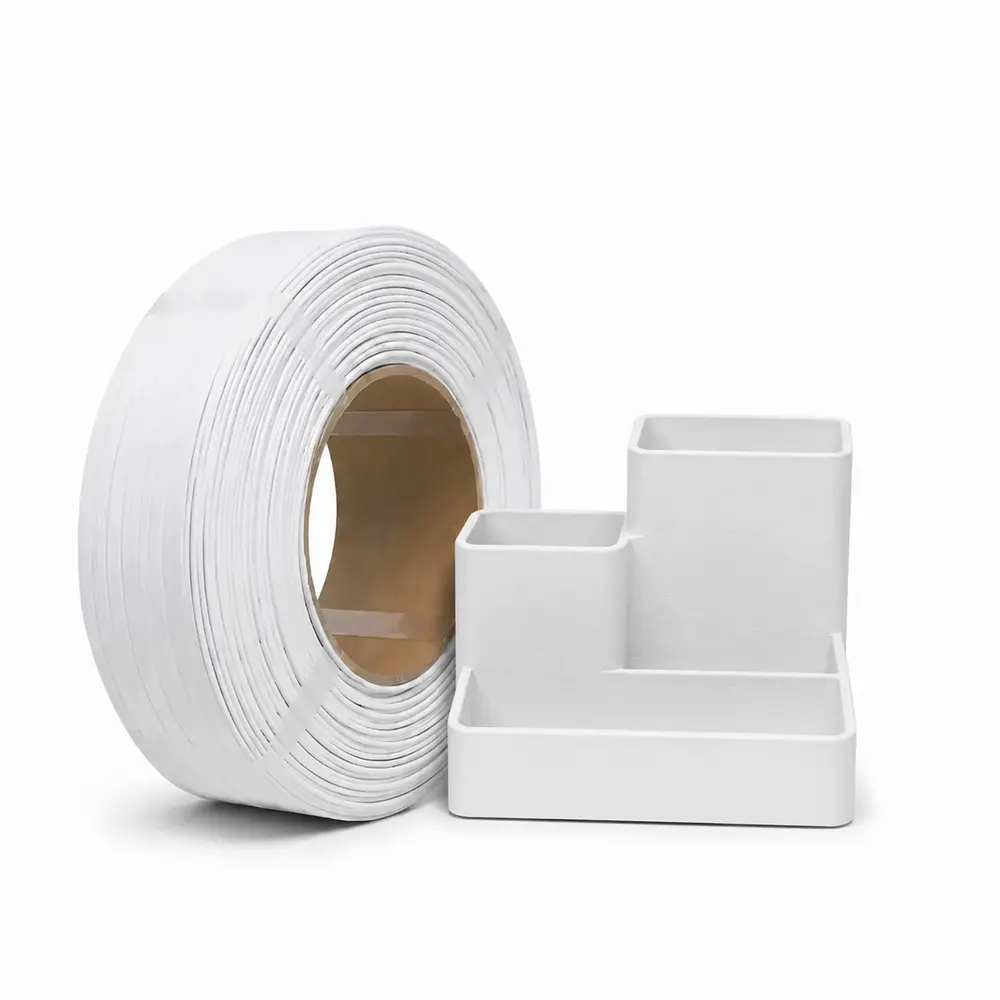 PLA BASIC REFILL esun pla basic refilament blanc – exemple imprimé
