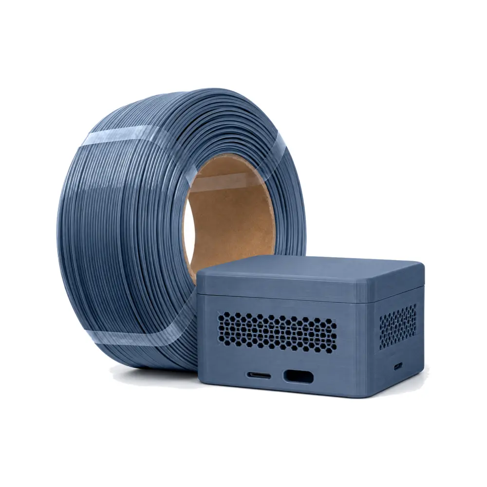 PLA BASIC REFILL esun pla basic refilament gris – exemple imprimé
