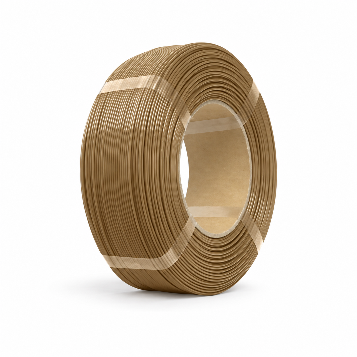 PLA BASIC REFILL esun pla basic refilament marron – bobine seule
