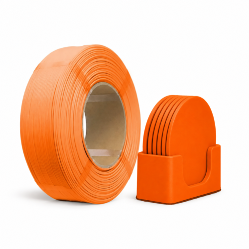 PLA BASIC REFILL esun pla basic refilament orange – exemple imprimé