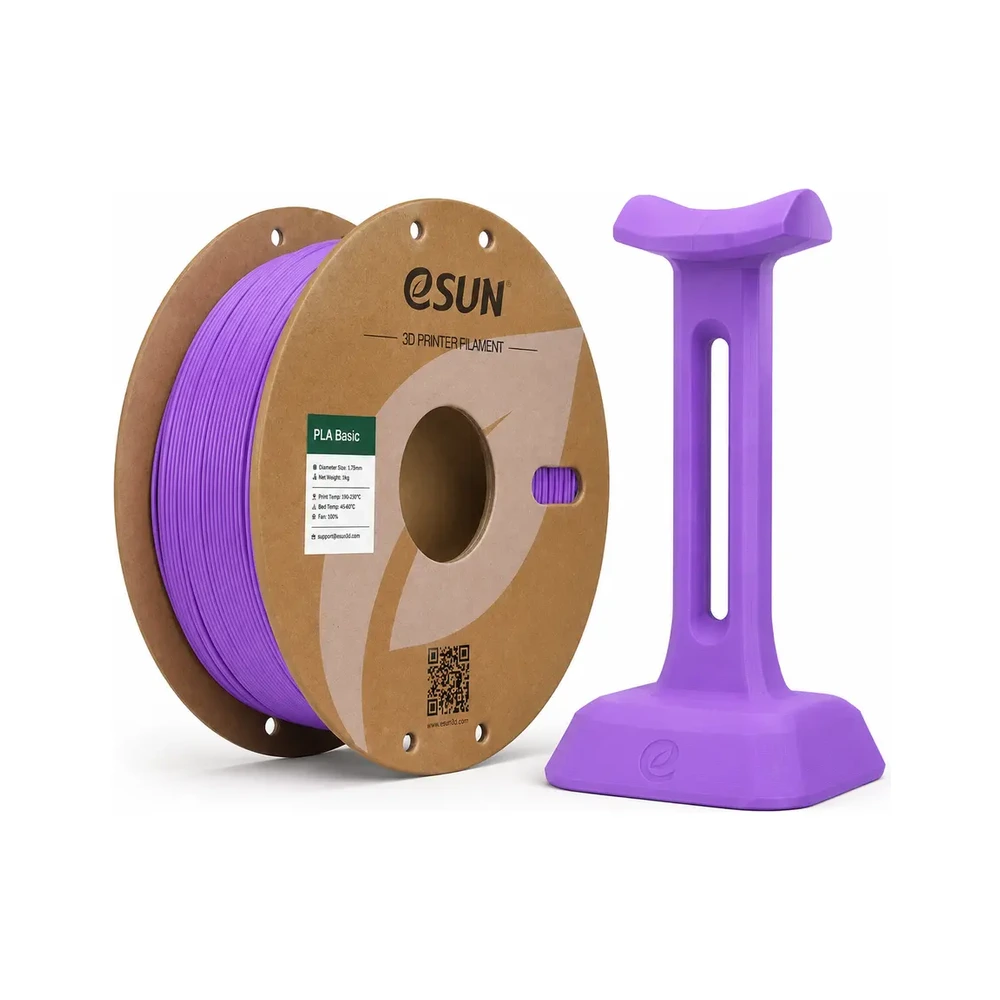 PLA BASIC esun pla basic violet raisin – exemple imprimé