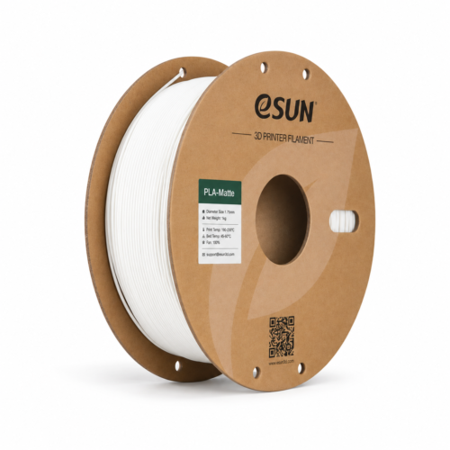 PLA MATTE esun pla matte blanc laiteux – bobine seule