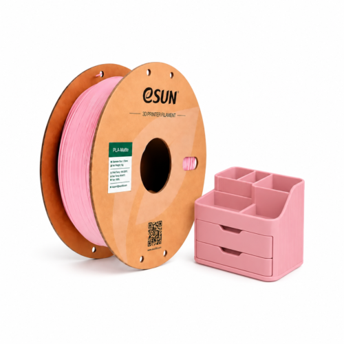 esun-pla-matte-peach-pink-bobine-et-boite-rangement-maquillage-2 PLA MATTE esun pla matte peach pink – exemple imprimé