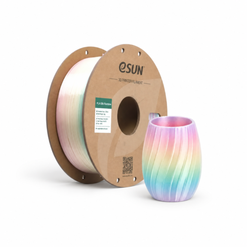 PLA SILK RAINBOW esun pla silk rainbow moon palace – exemple imprimé