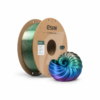 esun-pla-silk-rainbow-universe-bobine-et-coquillage-parametrique PLA SILK RAINBOW esun pla silk rainbow universe – exemple imprimé