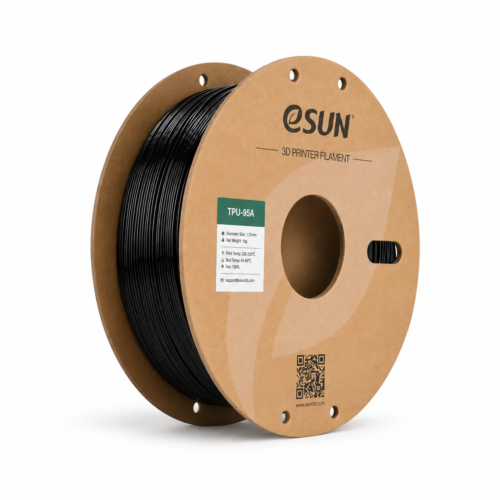 TPU 95A esun tpu 95a noir – bobine seule
