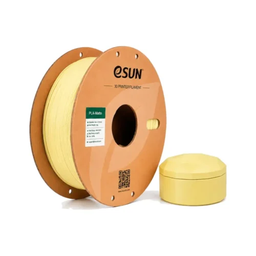 PLA MATTE filament esun pla matte jaune amande – exemple imprimé