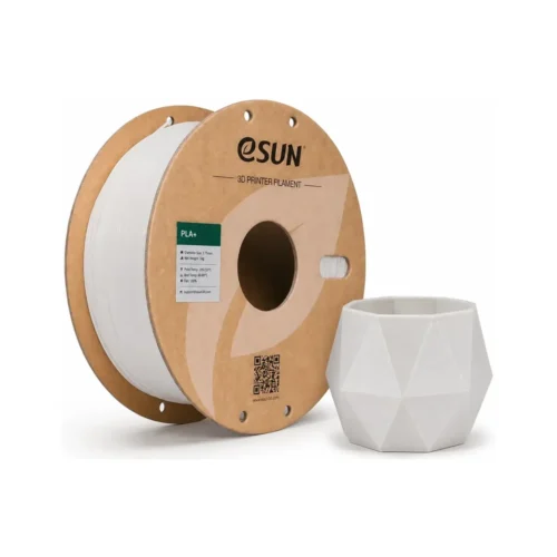 PLA+ filament esun pla plus blanc – exemple imprimé
