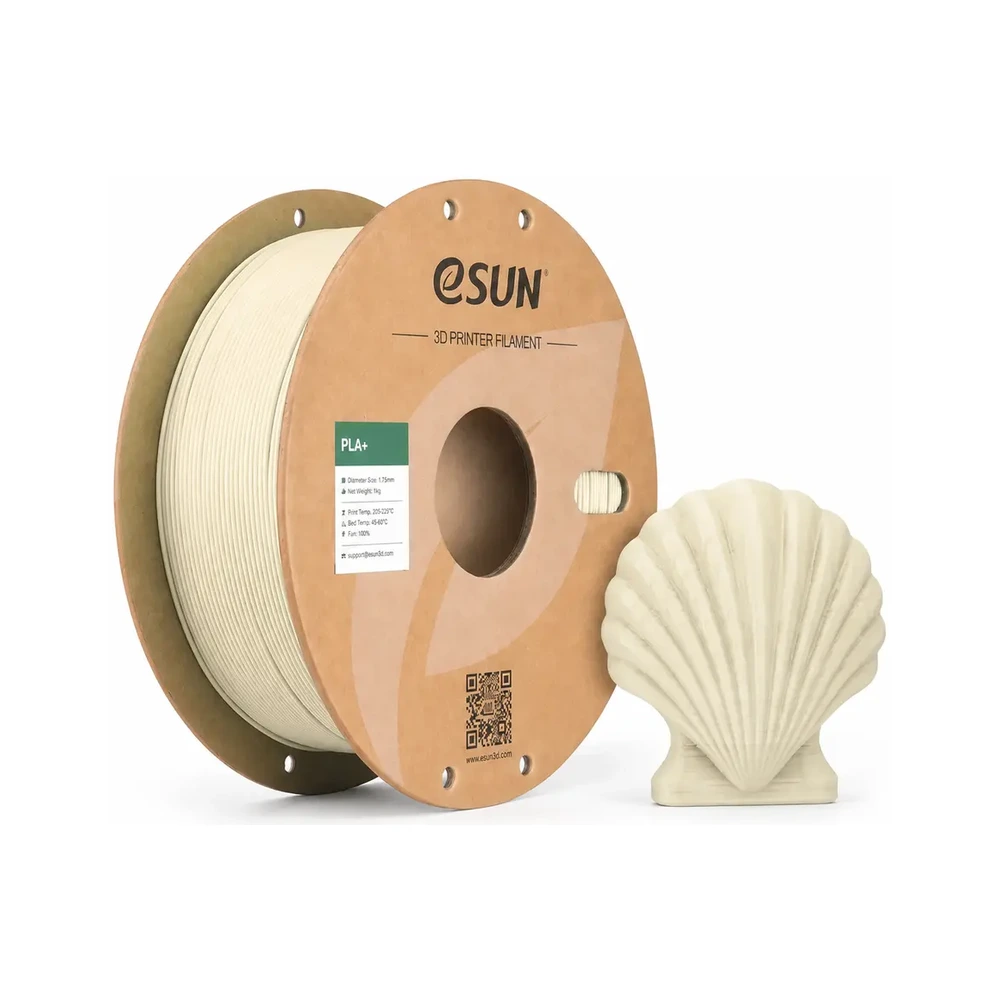 PLA+ filament esun pla plus blanc os – exemple imprimé