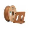filament-esun-pla-plus-marron-bobine-et-support-livre-ouvert PLA+ filament esun pla plus marron – exemple imprimé