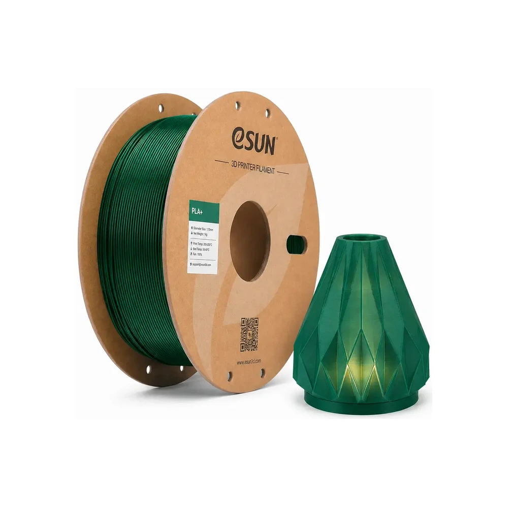 PLA+ filament esun pla plus vert sapin – exemple imprimé