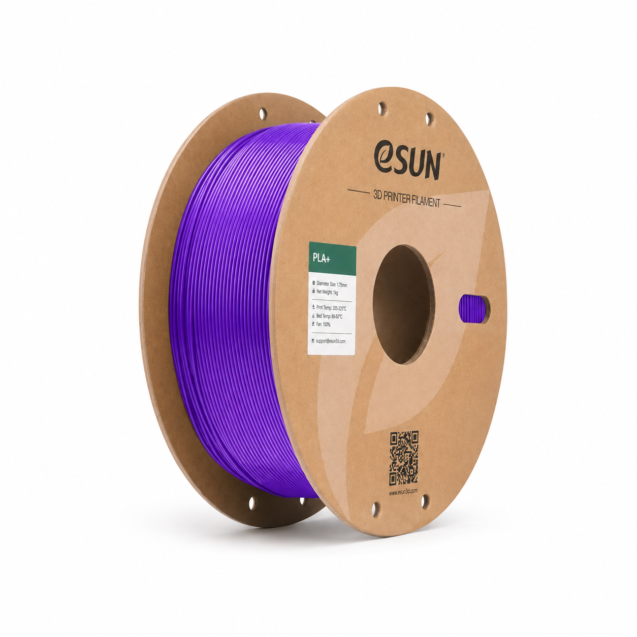 PLA+ filament esun pla plus violet – bobine seule
